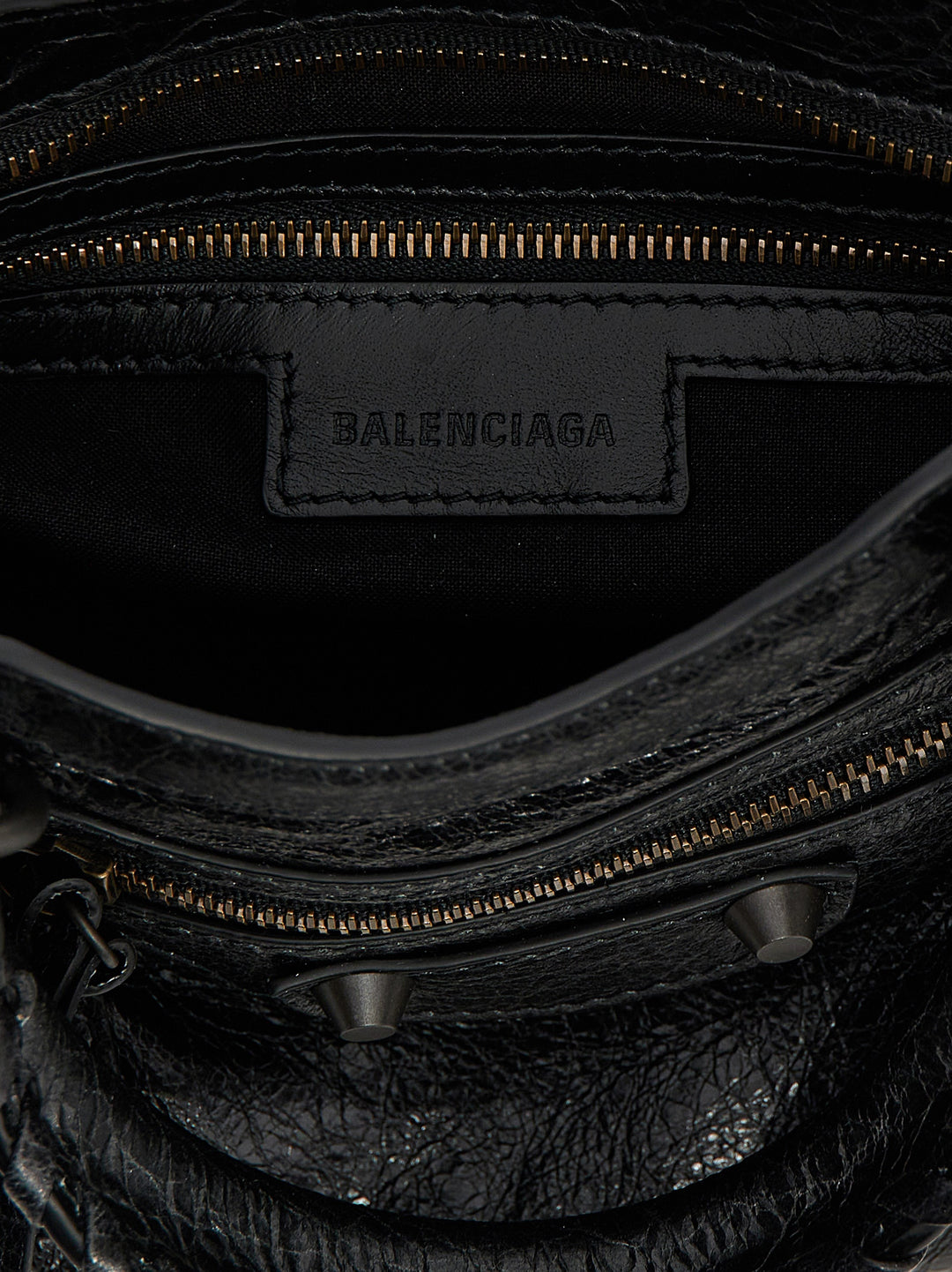Balenciaga Black Lamb Leather Handbag