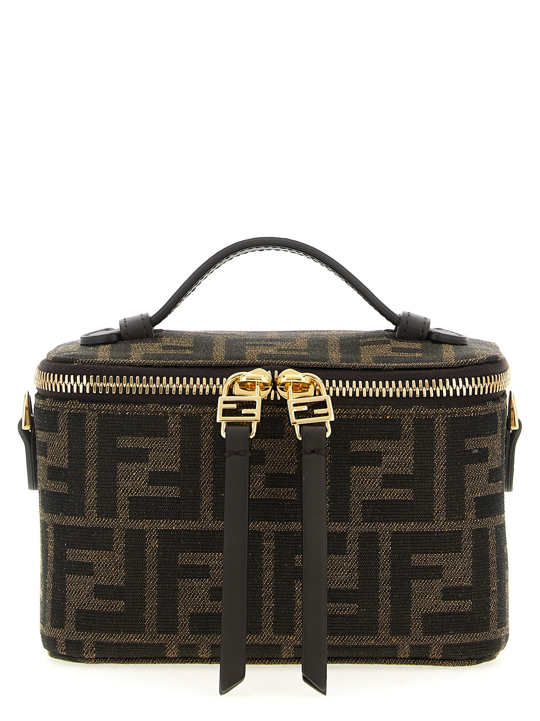 Fendi Brown Polyester Handbag