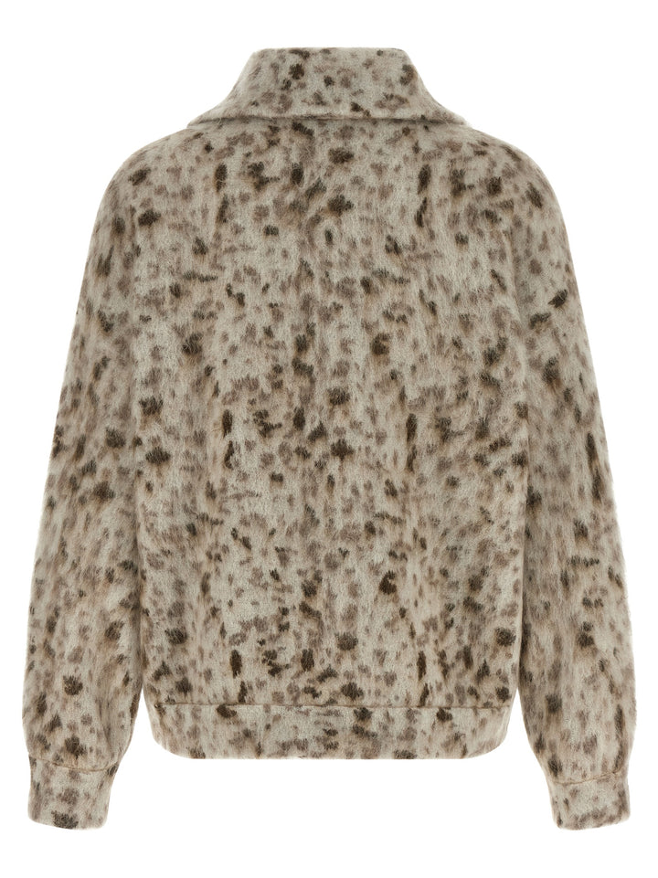 Brunello Cucinelli Multicolor Wool Cardigan