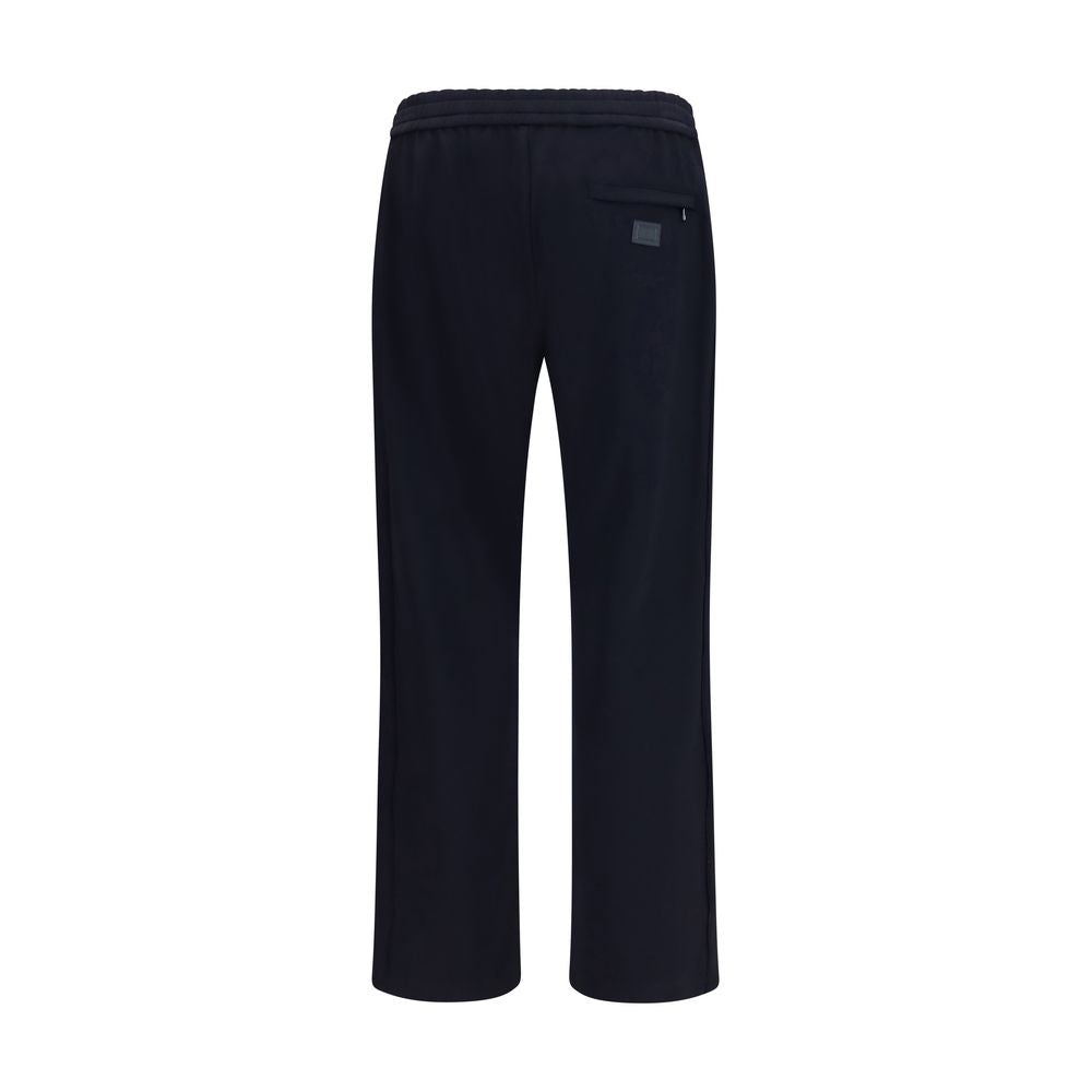 Dolce &amp; Gabbana Blue Polyamide Athletic Pants