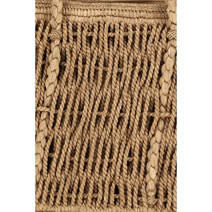 The Row Beige Raffia Shoulder Bag