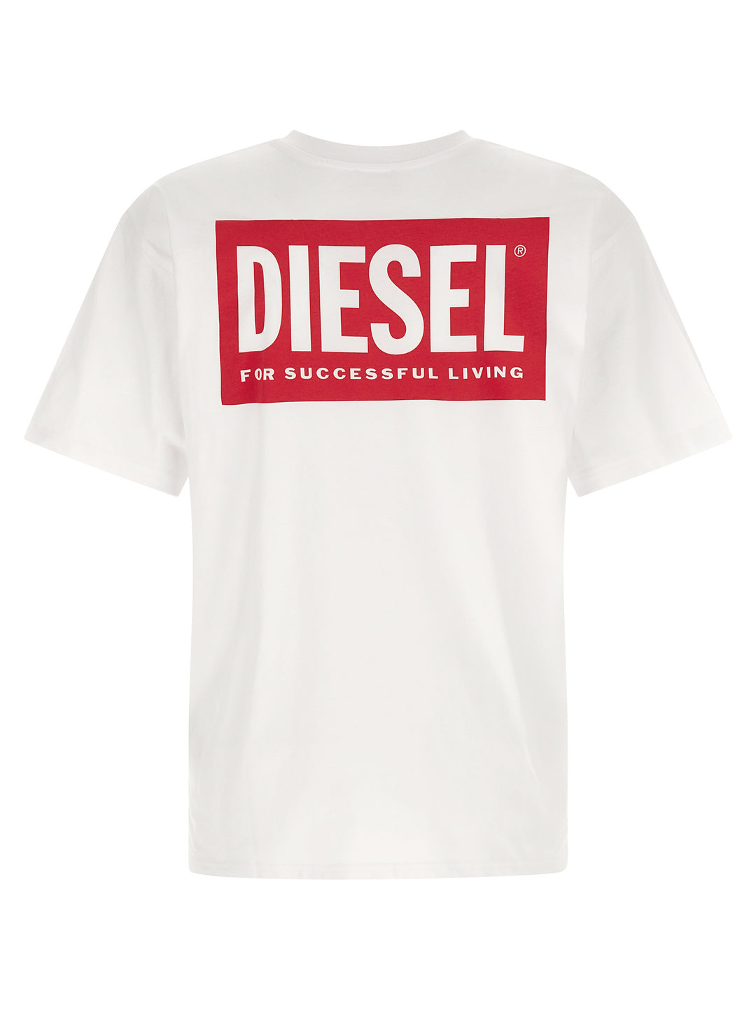 Diesel White Cotton T-Shirt