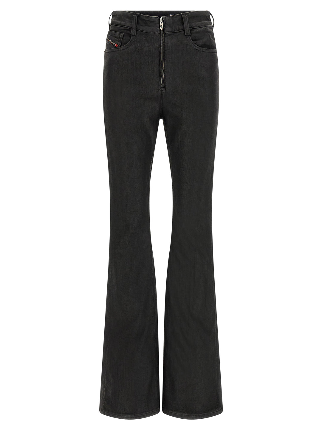 Diesel Black Cotton Slim Fit Jeans