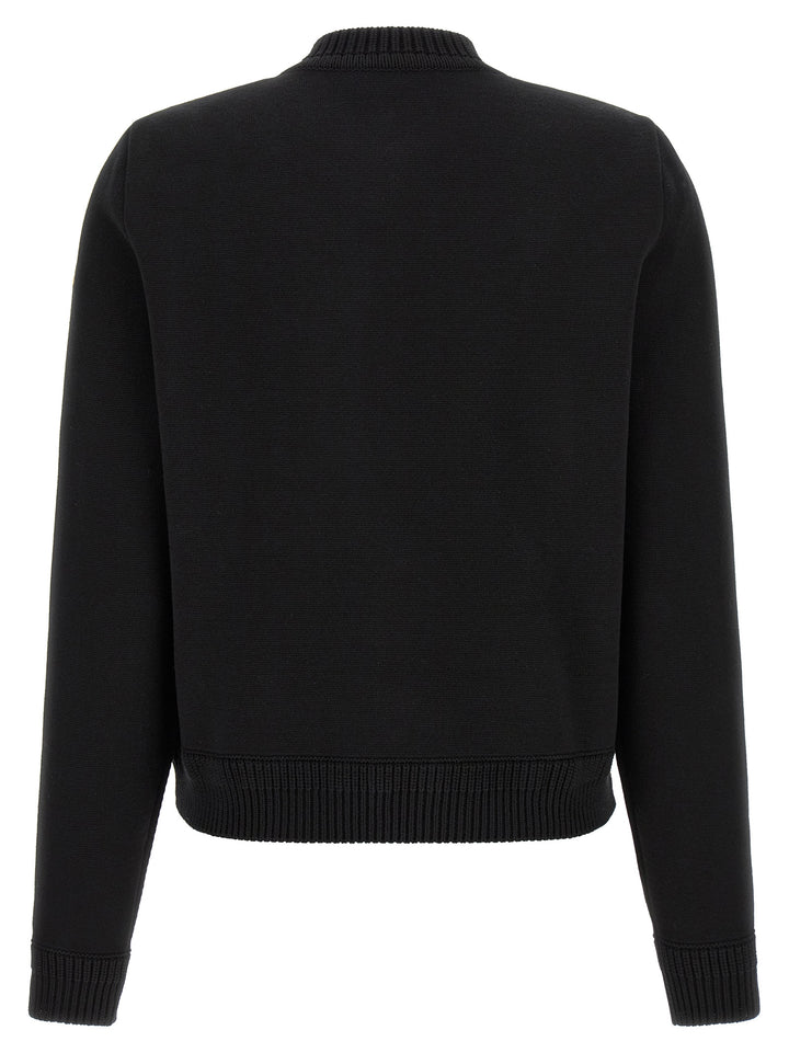 Moncler Black Polyamide Cardigan