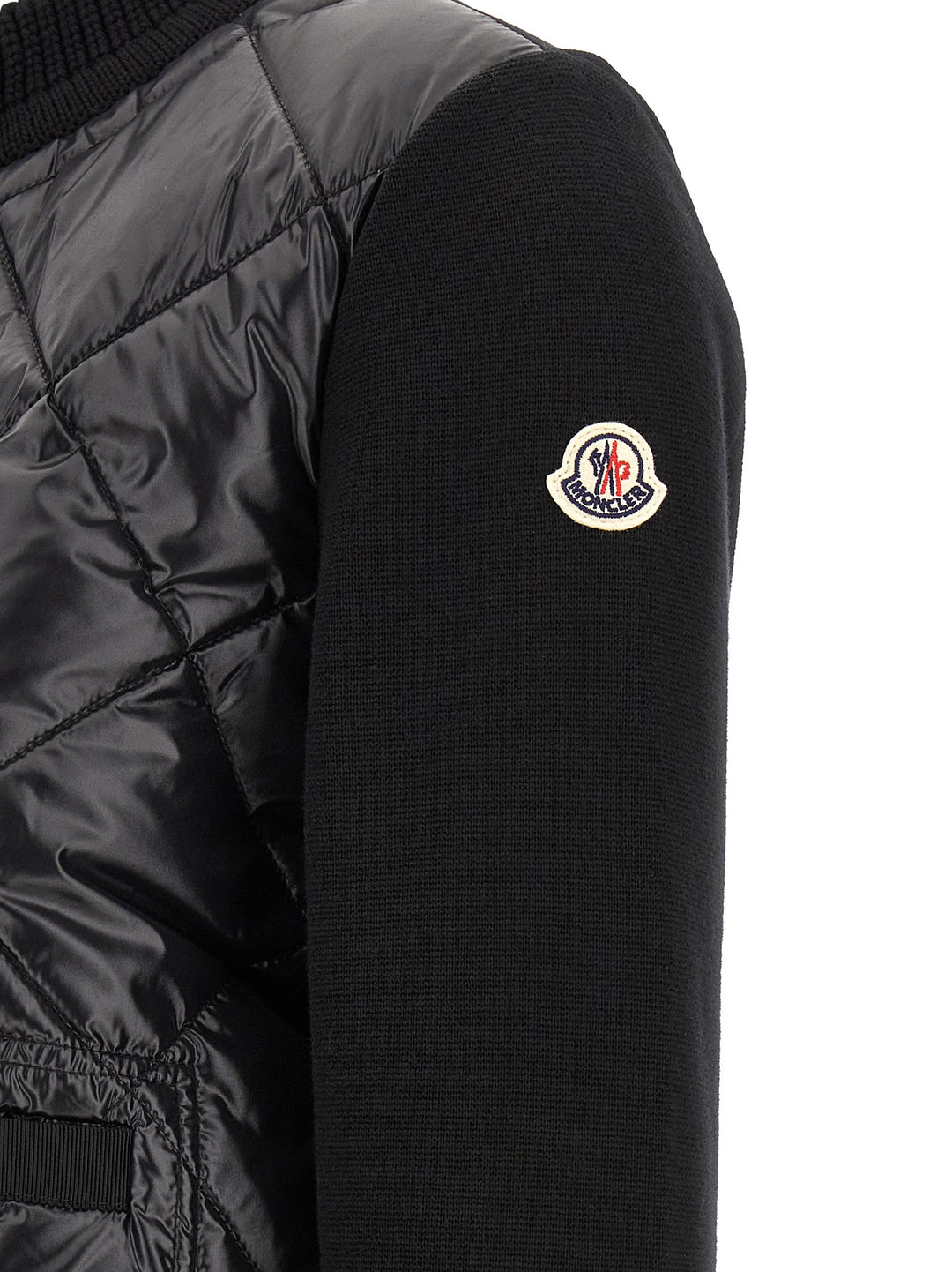 Moncler Black Polyamide Cardigan