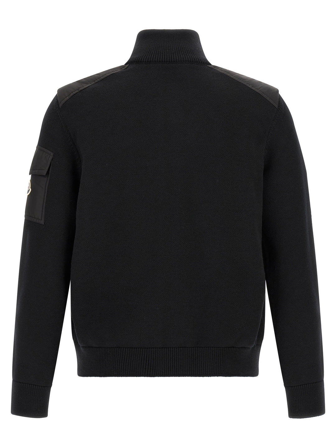Moncler Black Polyamide Cardigan