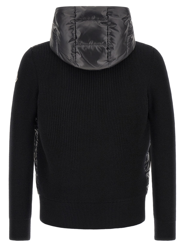 Moncler Black Polyester Cardigan