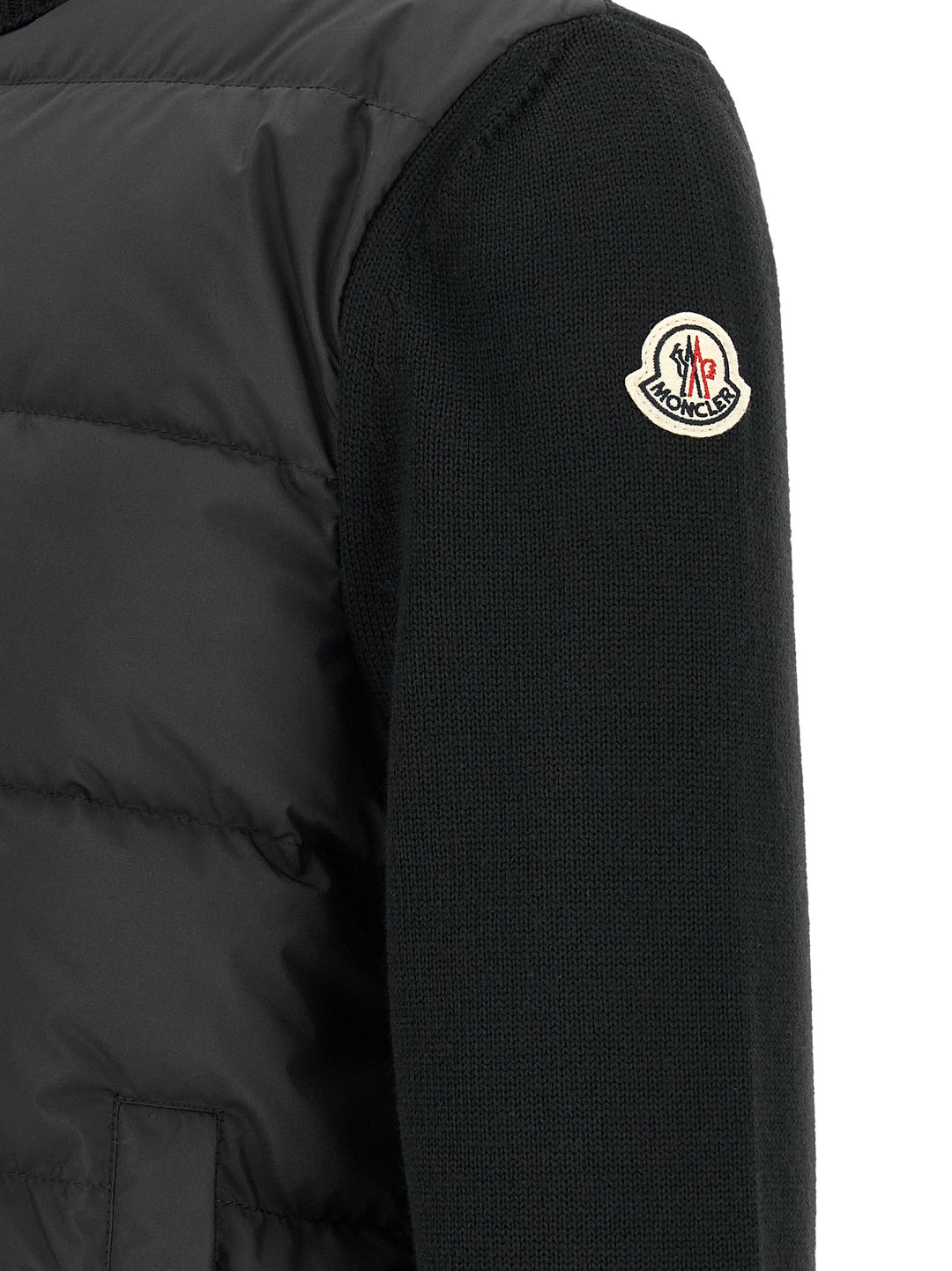 Moncler Black Polyester Cardigan