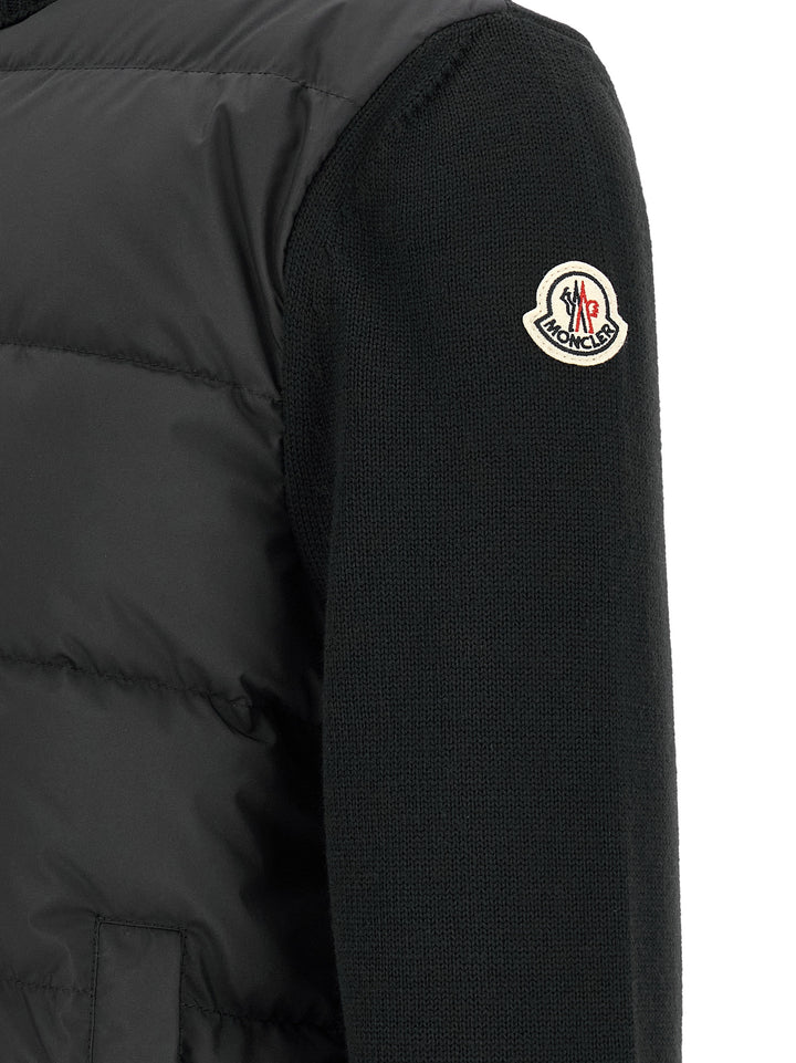 Moncler Black Polyester Cardigan