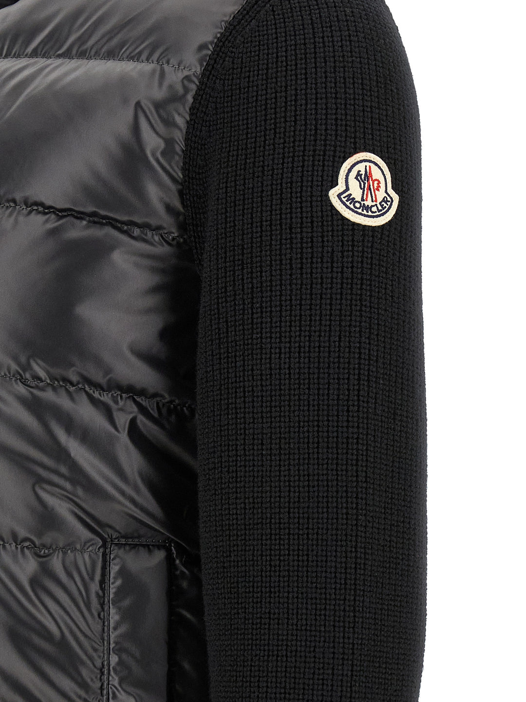 Moncler Black Polyester Cardigan