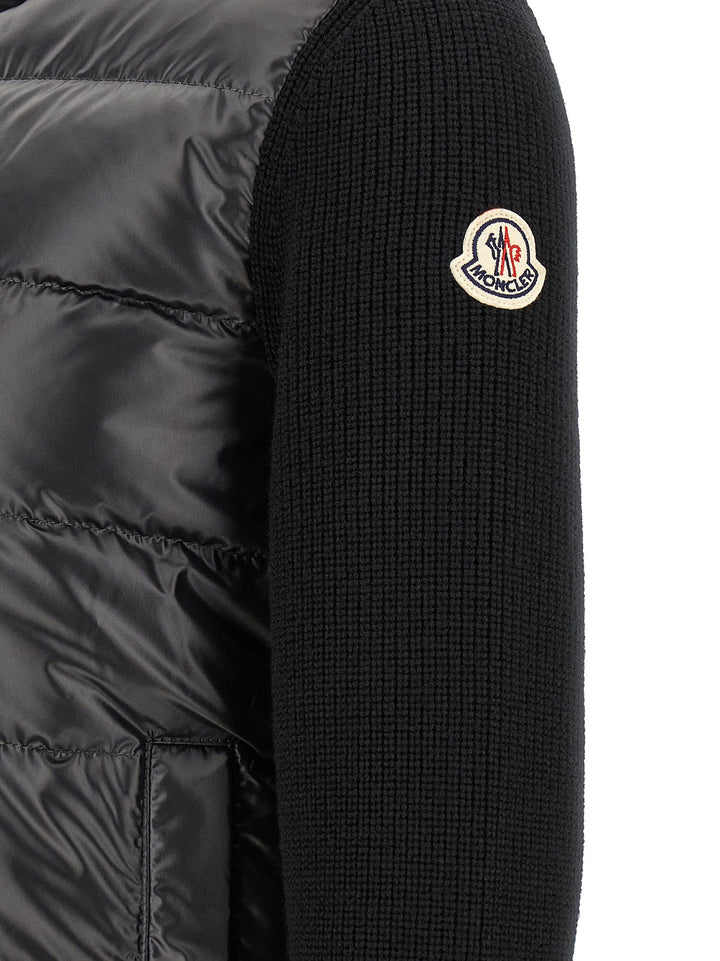 Moncler Black Polyester Cardigan