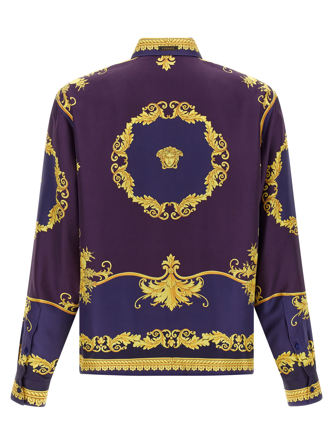 Versace Multicolor Silk Blouse