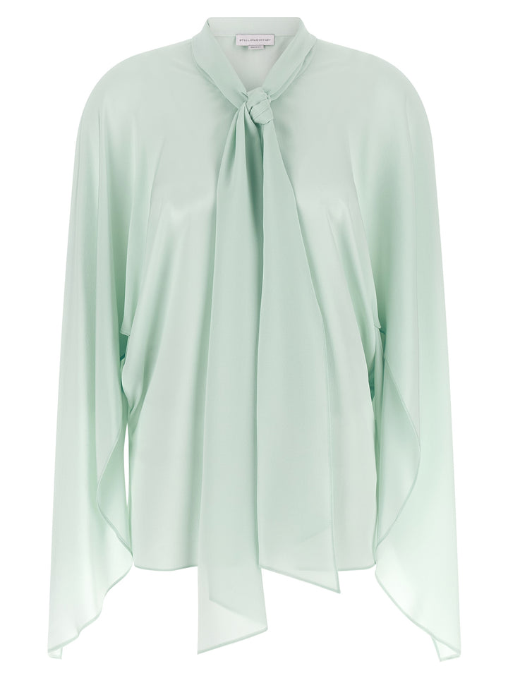 Stella McCartney Bicolor Silk Blouse