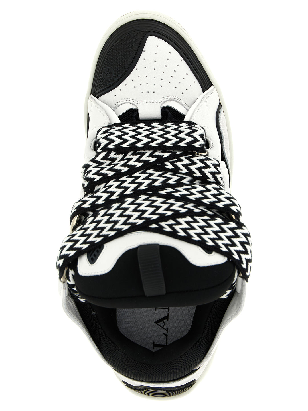 Lanvin Bicolor Calfskin Chunky Sneakers
