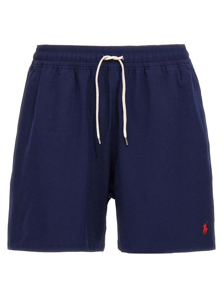 Polo Ralph Lauren Blue Polyester Bermuda Shorts