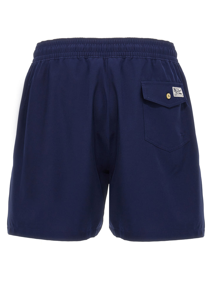 Polo Ralph Lauren Blue Polyester Bermuda Shorts