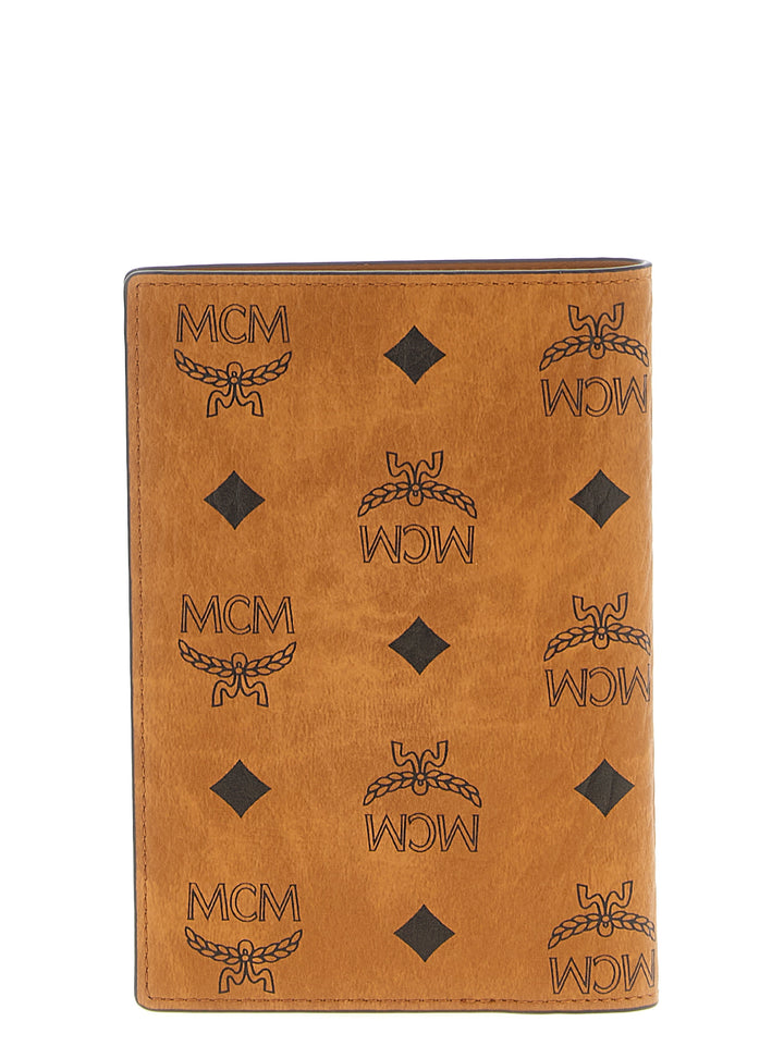 MCM Brown Polyethylene Wallet