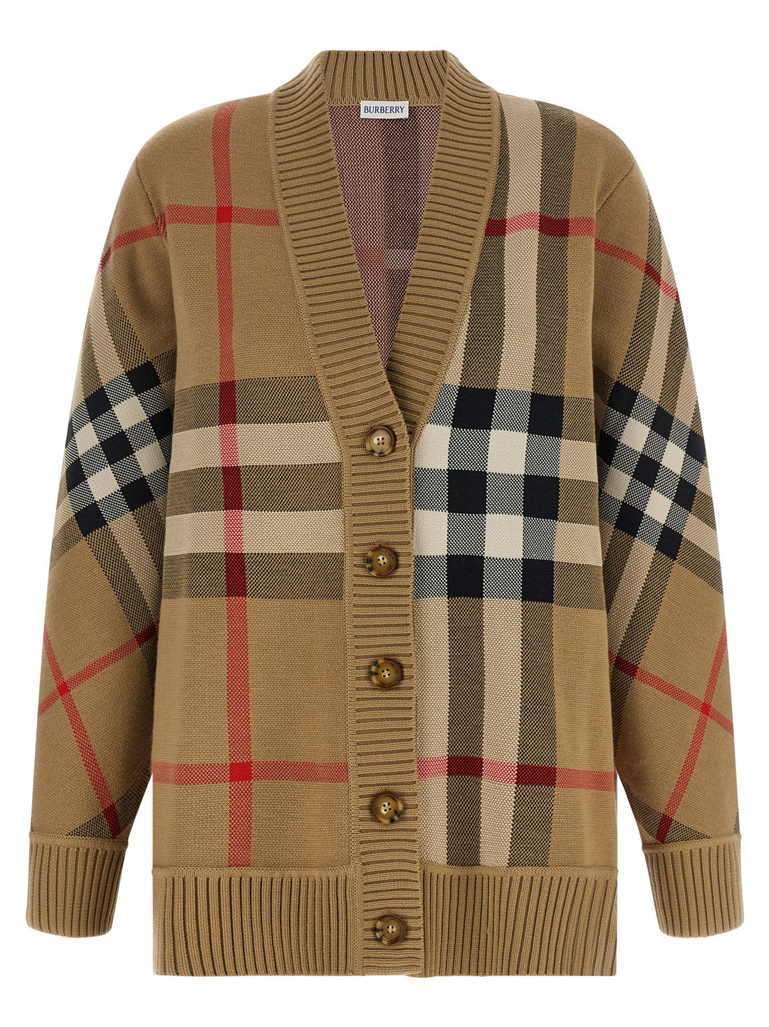Burberry Beige Polyester Cardigan