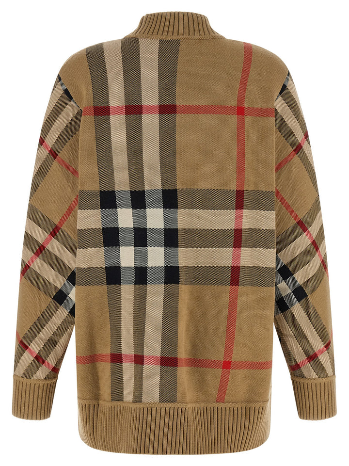 Burberry Beige Polyester Cardigan