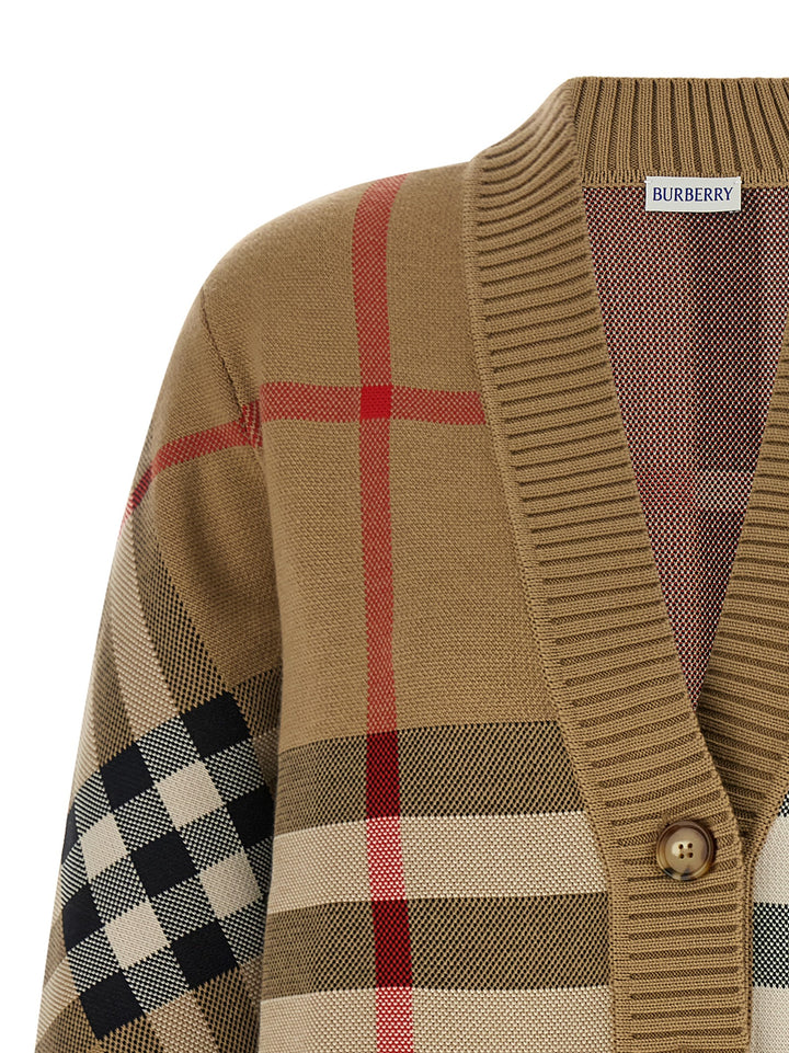 Burberry Beige Polyester Cardigan
