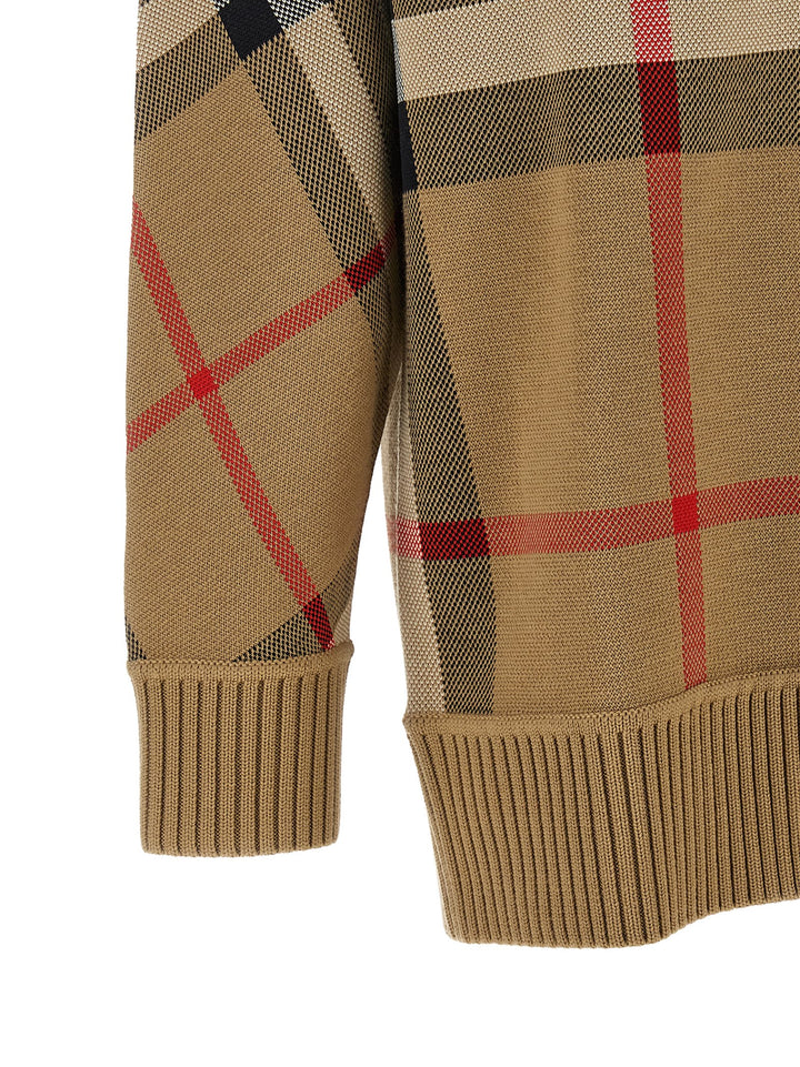 Burberry Beige Polyester Cardigan
