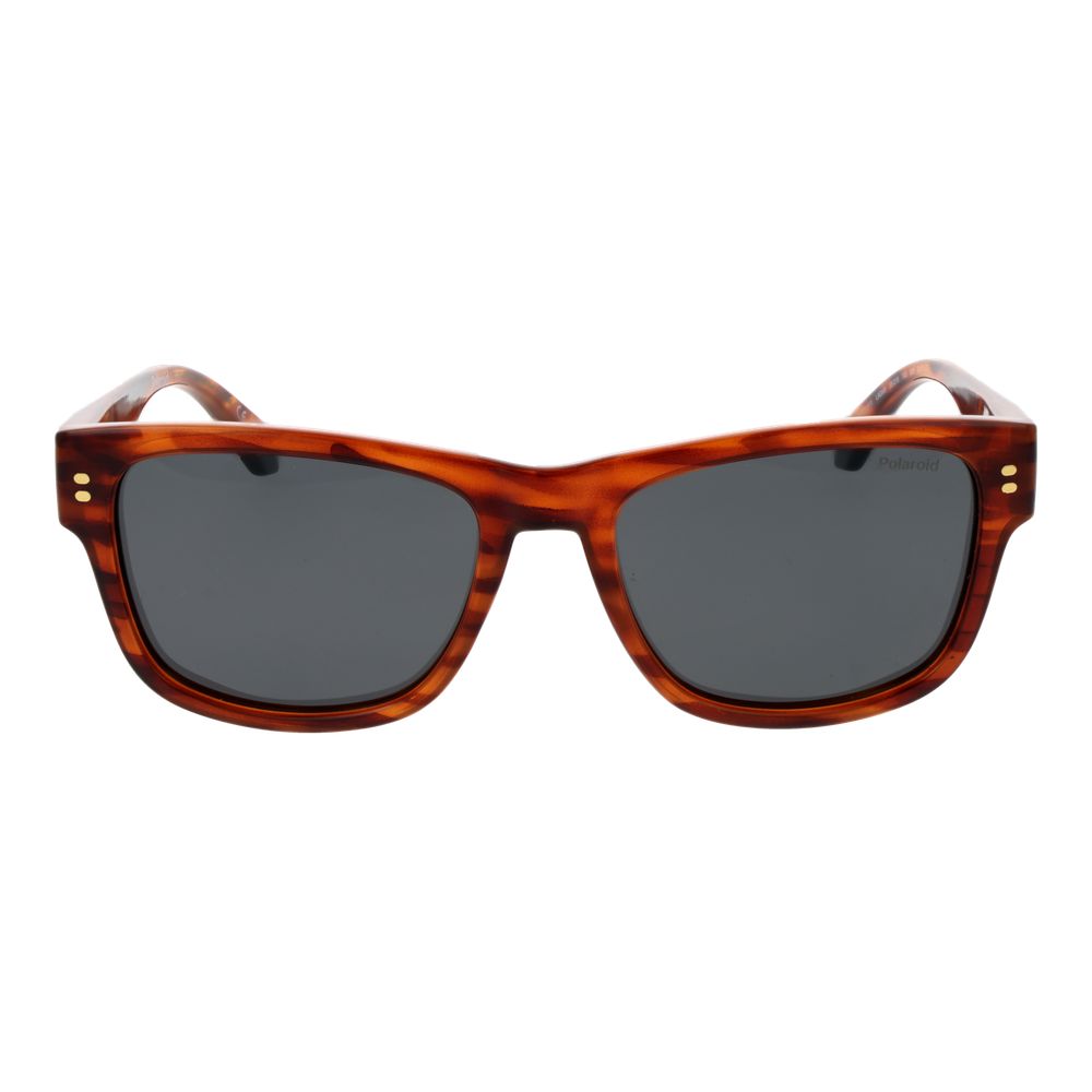Polaroid Brown Plastic Sunglasses