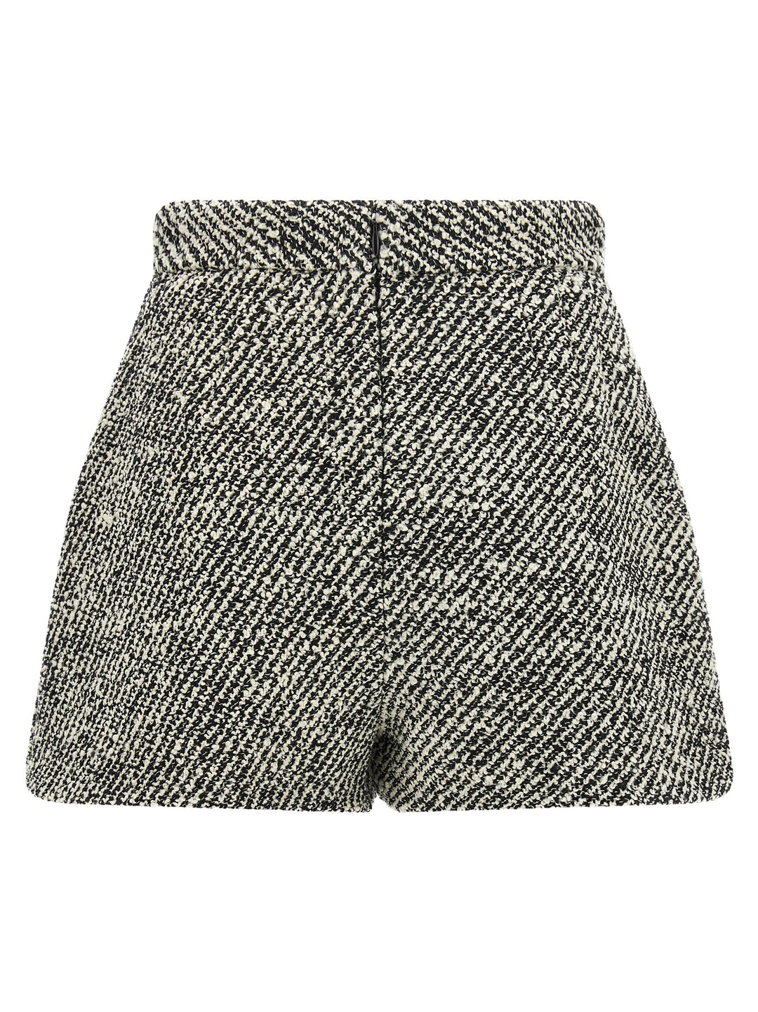 Versace Bicolor Virgin Wool Bermuda Shorts