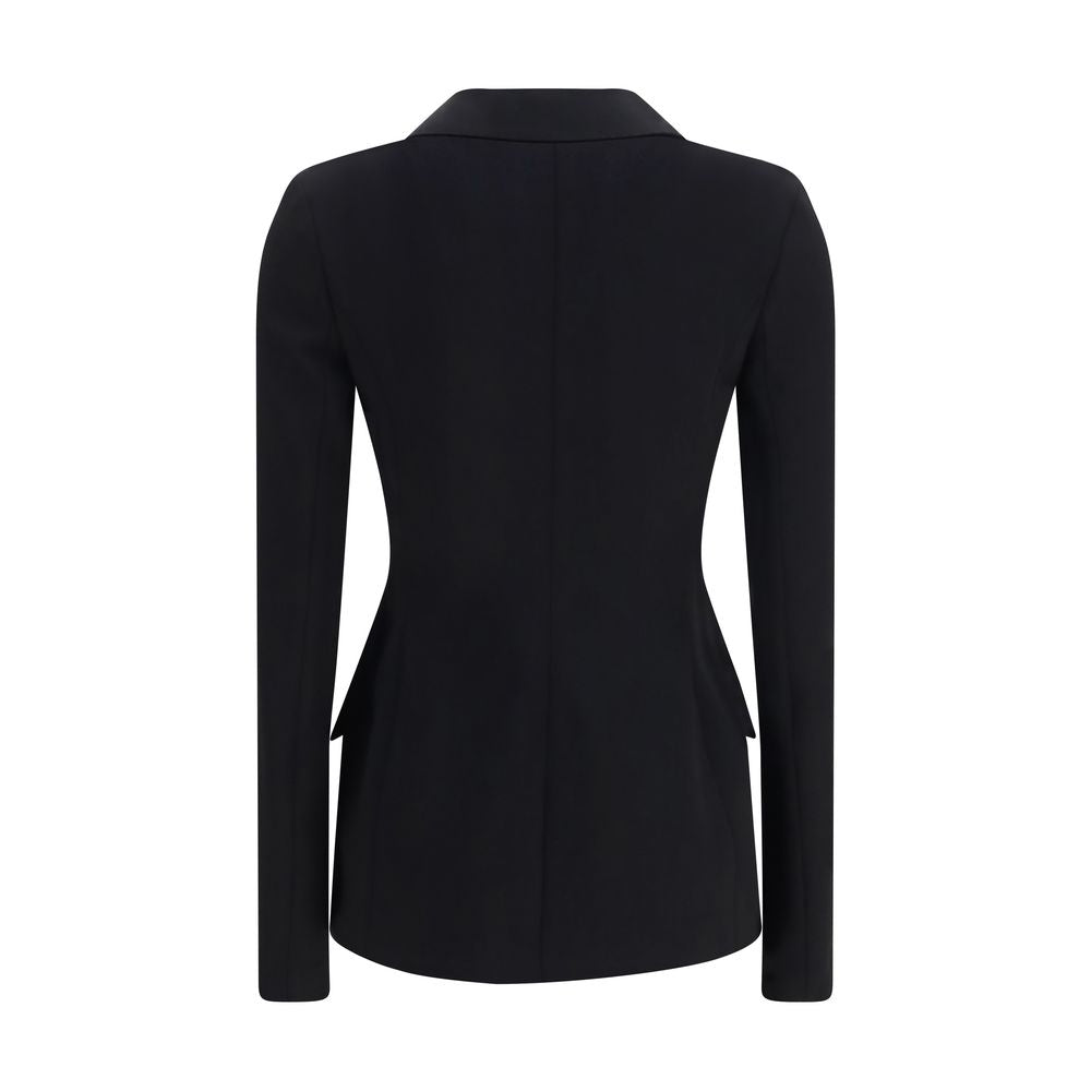 Dolce &amp; Gabbana Black Wool Oves Aries Full-Length Jacket