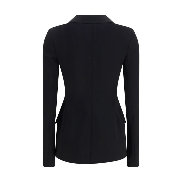 Dolce &amp; Gabbana Black Wool Oves Aries Full-Length Jacket