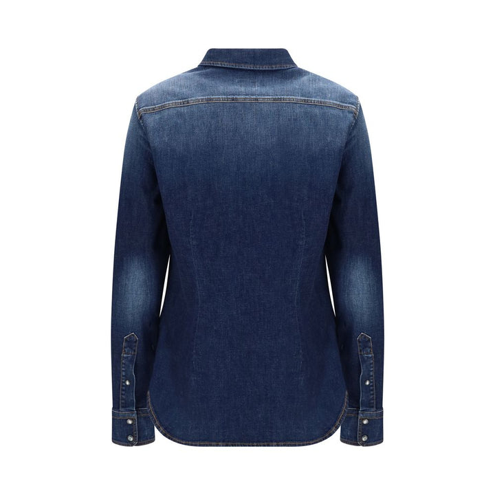 Jacob Cohen Blue Denim Shirt