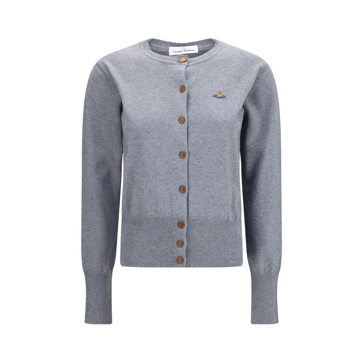 Vivienne Westwood Gray Cotton Cardigan