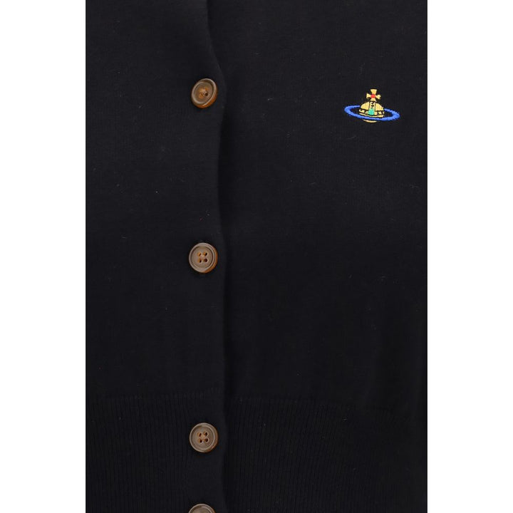 Vivienne Westwood Black Cotton Cardigan