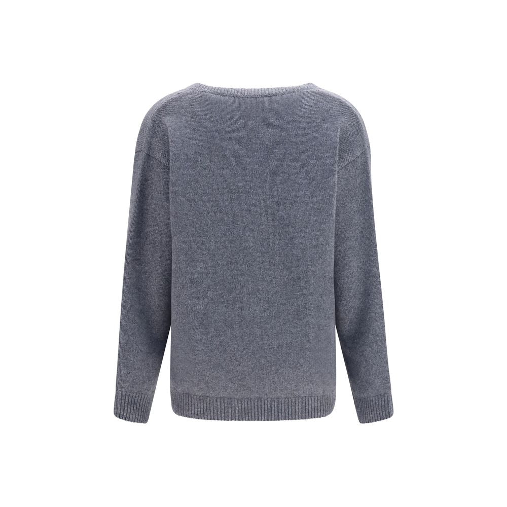 Valentino Garavani Gray Cashmere Sweater