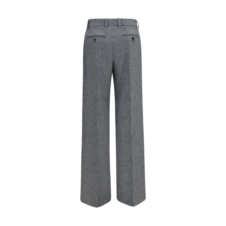 Dolce &amp; Gabbana Gray Wool Oves Aries Dress Pants
