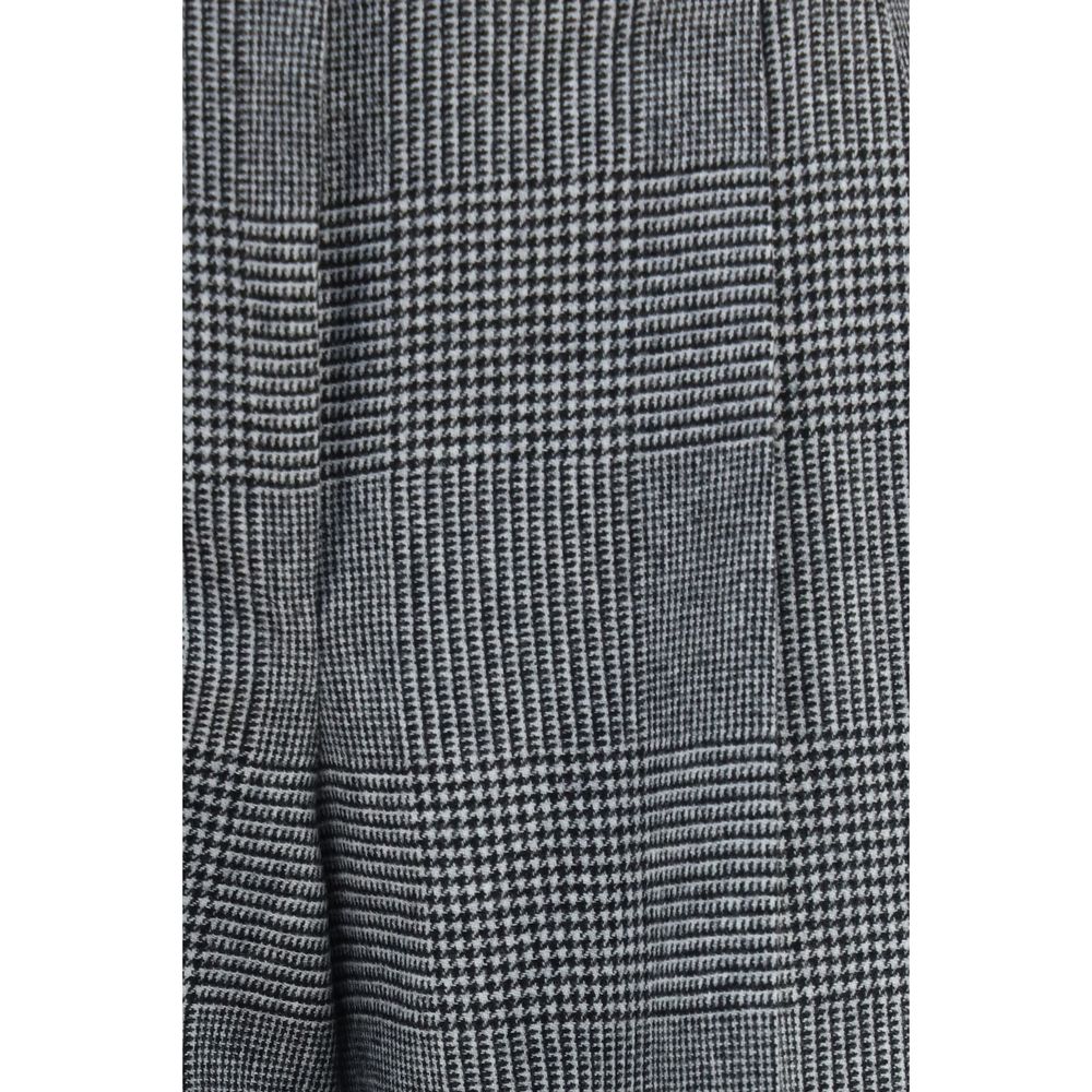 Dolce &amp; Gabbana Gray Wool Oves Aries Dress Pants