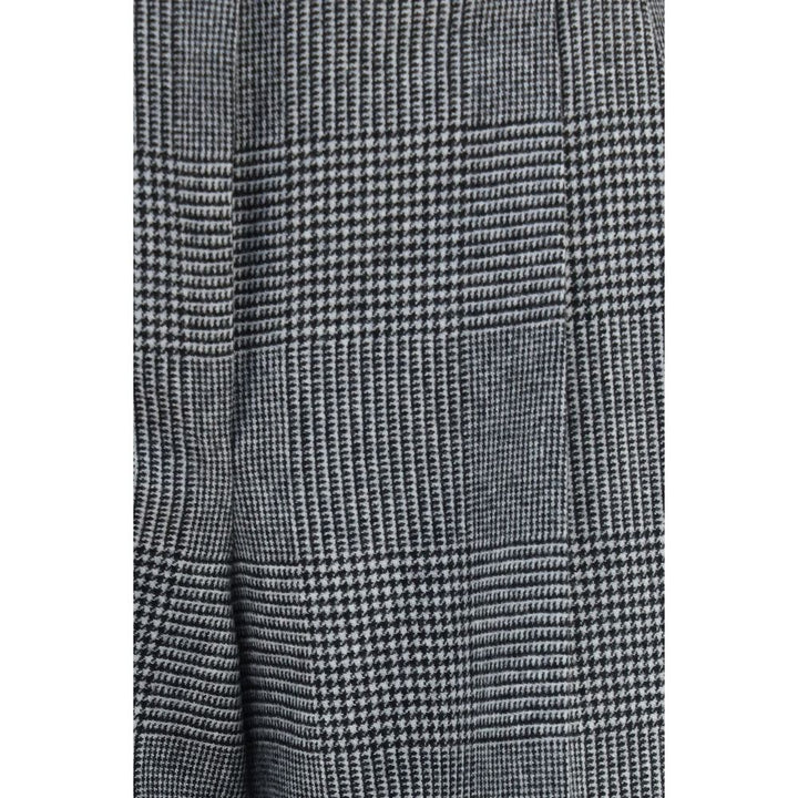 Dolce &amp; Gabbana Gray Wool Oves Aries Dress Pants