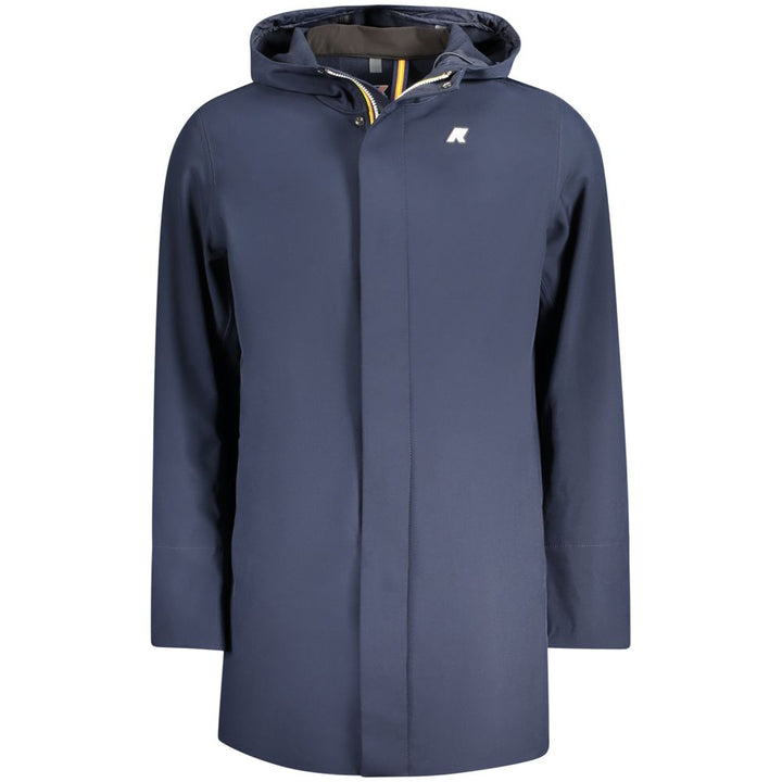 K-WAY Blue Polyester Men&