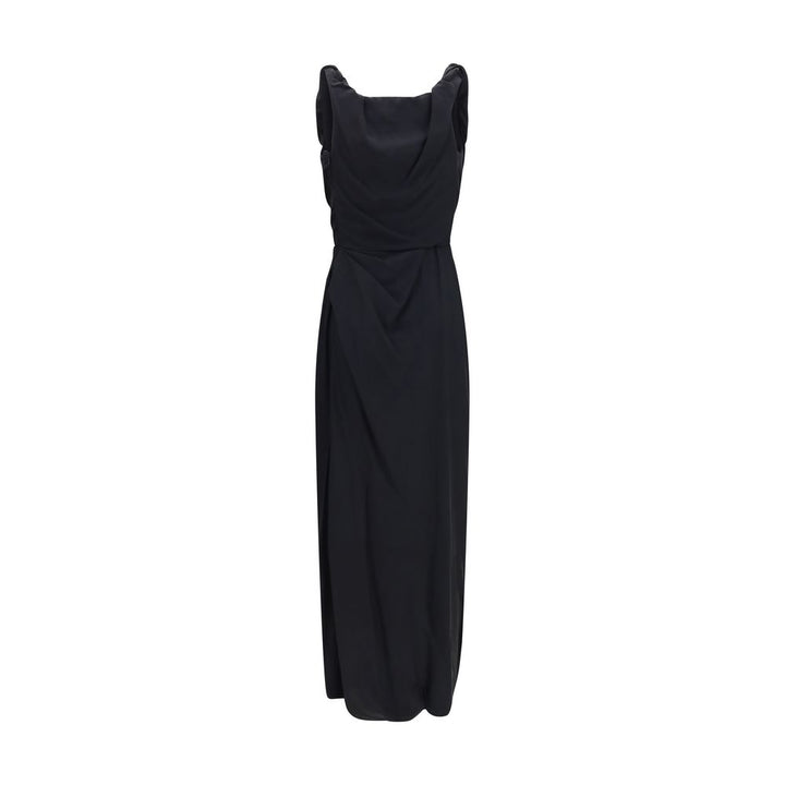 Vivienne Westwood Black Viscose Casual Dress