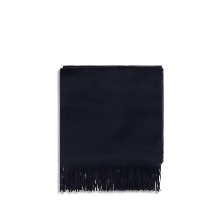 Max Mara Blue Cashmere Scarf