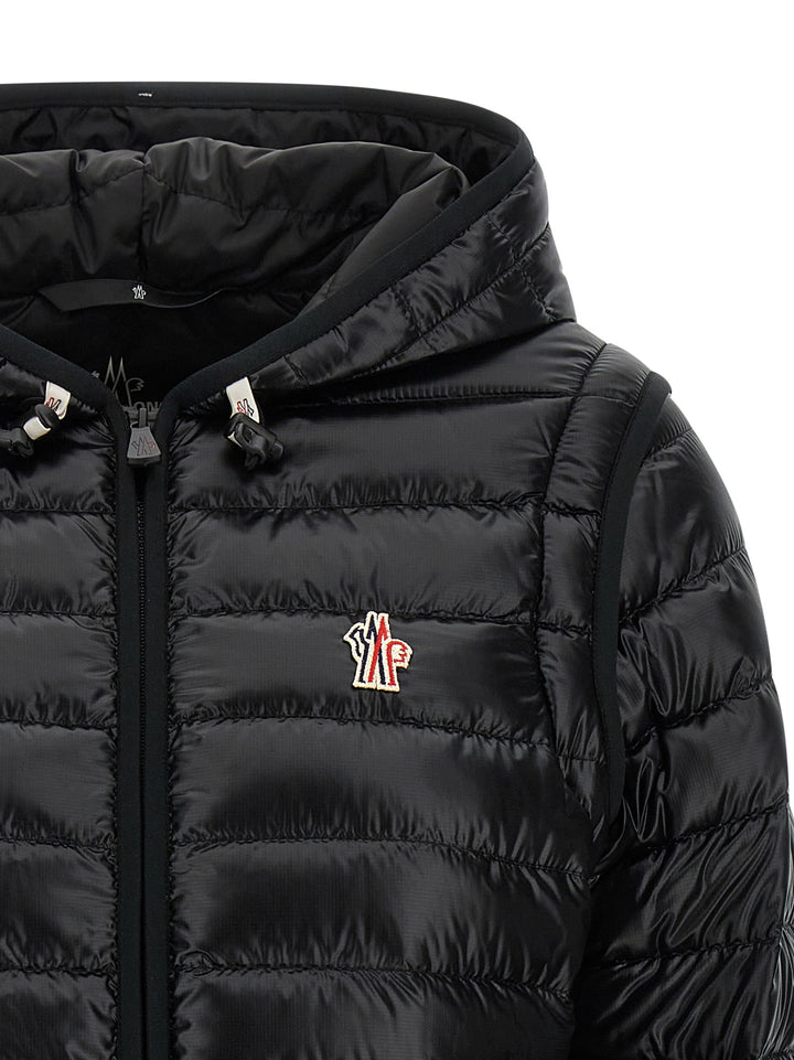 Moncler Grenoble Black Polyamide Shell Jacket