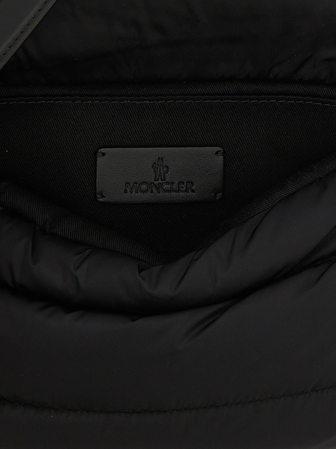 Moncler Black Polyamide Shoulder Bag