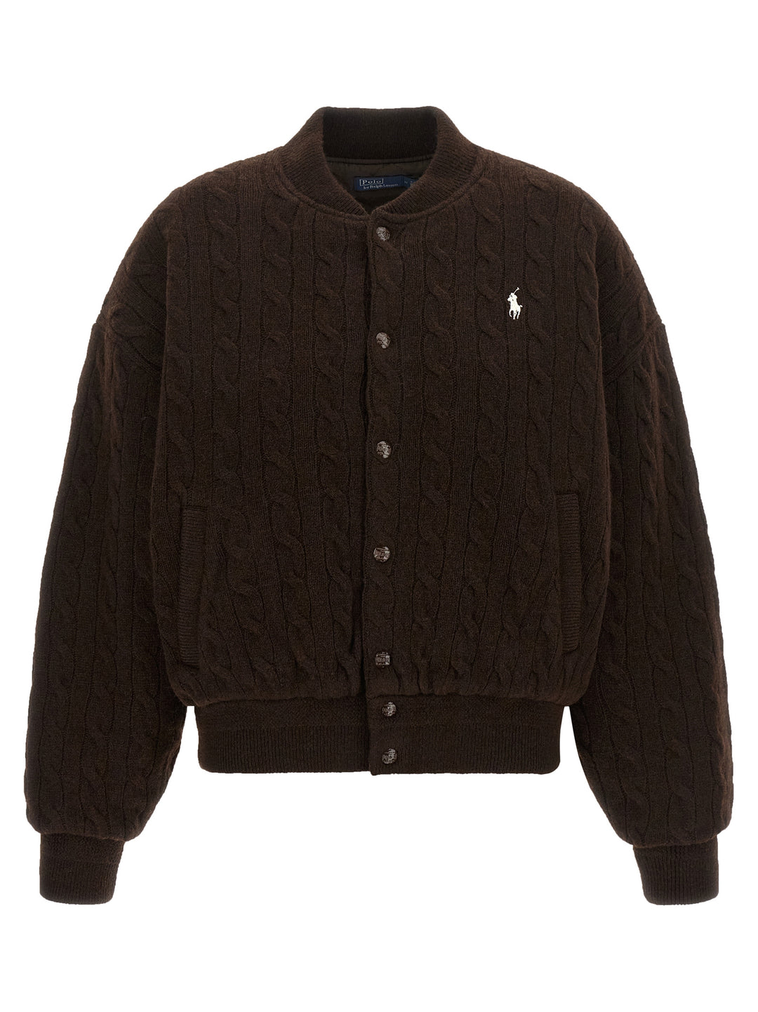 Polo Ralph Lauren Brown Wool Bomber
