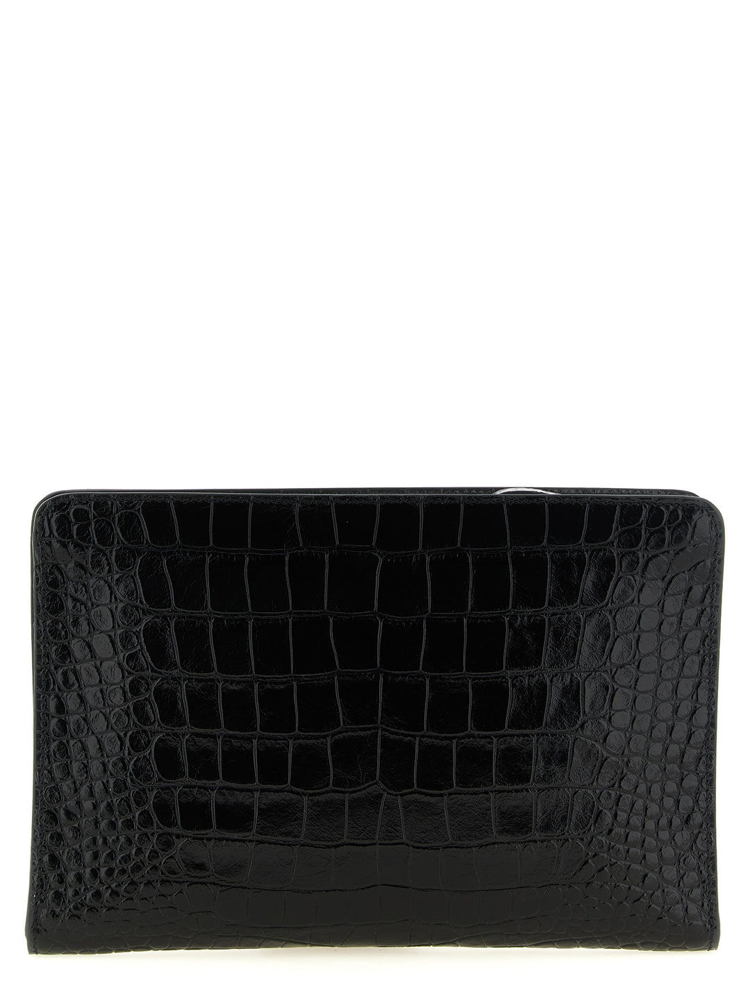 Tom Ford Black Calfskin Clutch Bag