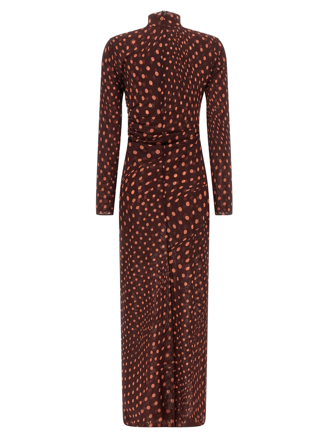 Stella McCartney Bordeaux Polyamide Long Dress