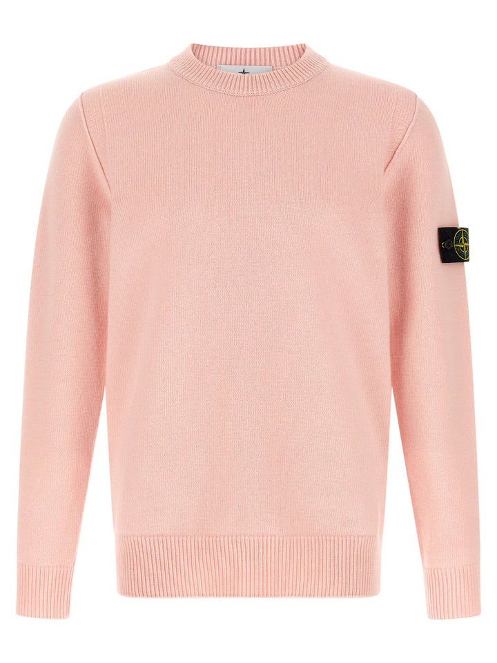 Stone Island Multicolor Virgin Wool Cardigan