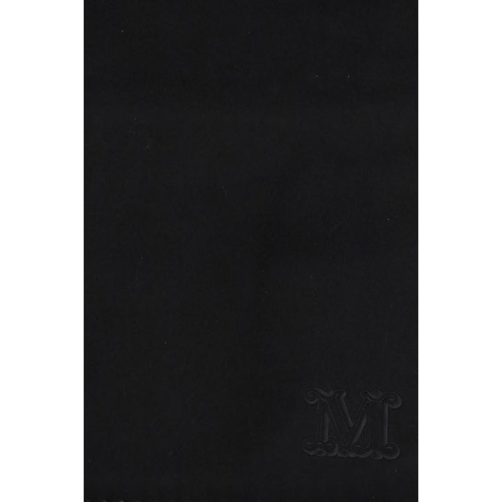 Max Mara Black Cashmere Scarf