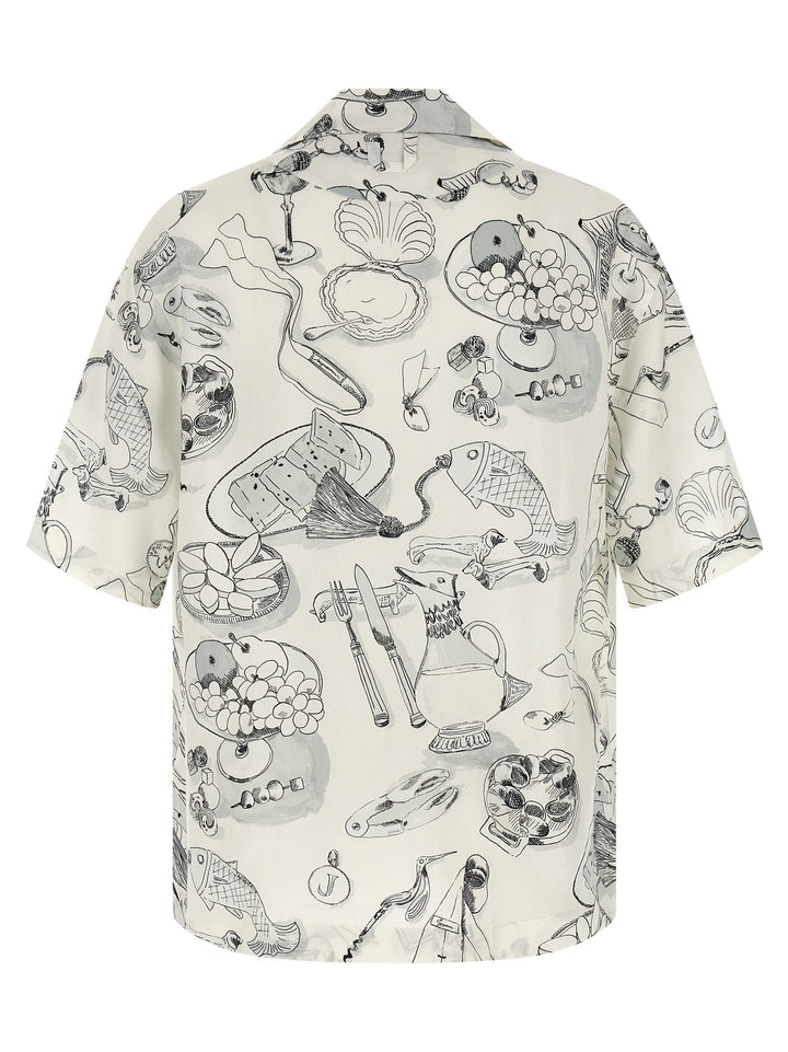 Jacquemus Bicolor Viscose Blouse