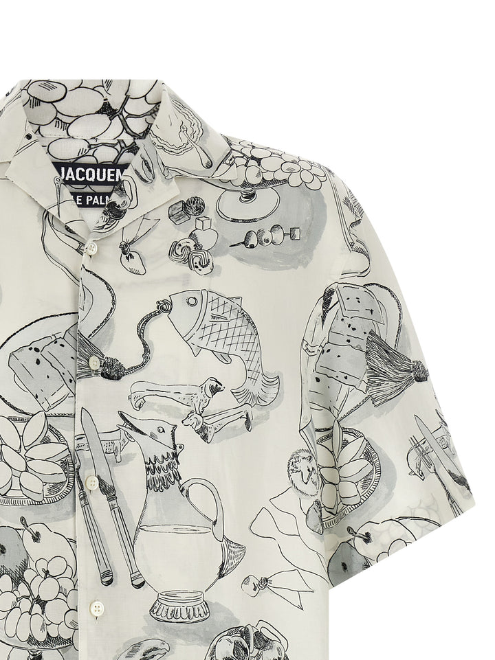 Jacquemus Bicolor Viscose Blouse