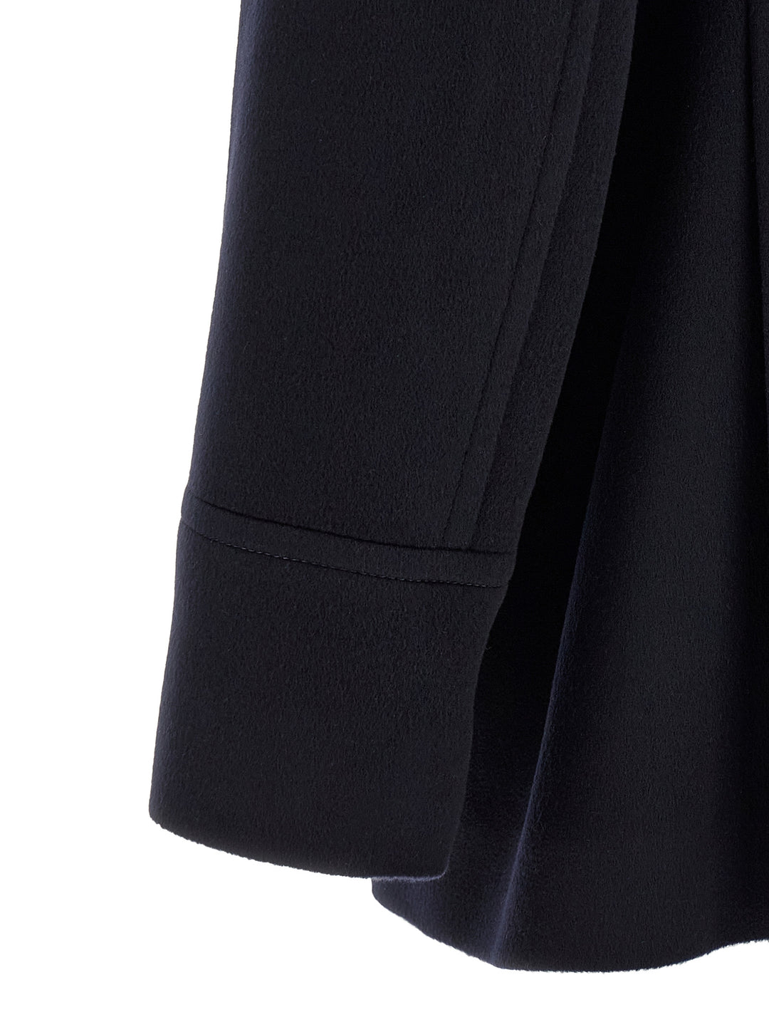 Brunello Cucinelli Blue Virgin Wool Coat