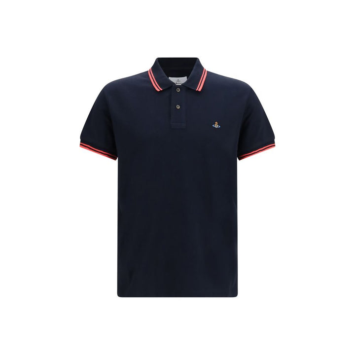 Vivienne Westwood Blue Cotton Polo Shirt